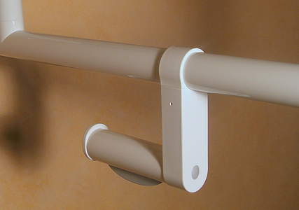 Hewi Serie 801 Aufrüstsatz WC-Papierhalter, Toilettenpapierhalter 801.50.011-92; anthrazitgrau 