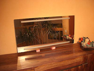 Zierath Como LED-Spiegel 60x60cm; Lichtspiegel ZCOMO0301060060 
