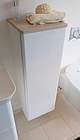 Burgbad Iveo halbhoher Schrank 35x32x96cm Weiß Hochglanz Türanschlag …