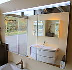Burgbad Sinea 2.​0 Spiegelschrank 120cm mit LED-​Beleuchtung, Korpus Weiß …