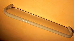Hewi Serie 477 Ablage 600mm sand mit weißer Glasplatte; 477.​03.​10005 86