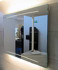 Zierath Z1 Spiegel 150x70cm, Designspiegel mit LED-Hinterleuchtung; ZZEIN0301150070 